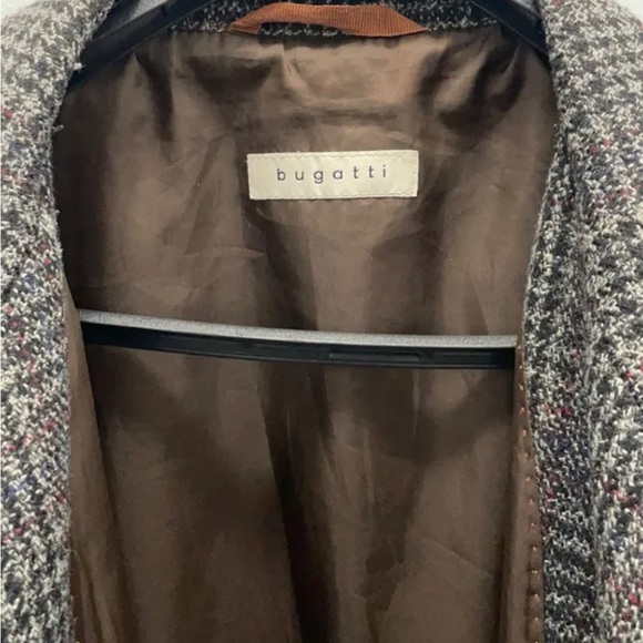 SOLD Bugatti - Classic wool-blend single breasted overcoat - Picture 4 of 6